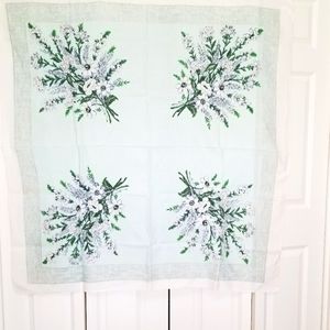 Vintage Floral Kitchen Linen by Unknown Brand